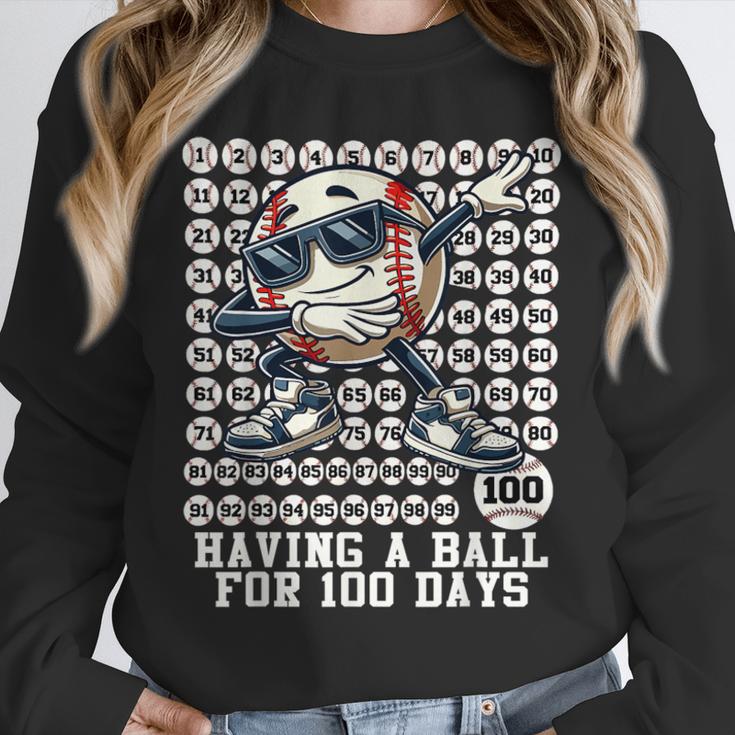100 Days Of School Boys Dabbing Baseball 100th Day Of School Unisex Sweatshirt 100 Days Of School Boys Dabbing Baseball 100th Day Of School Unisex Sweatshirt