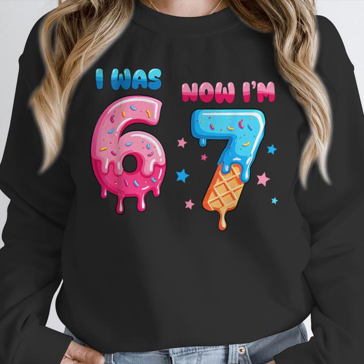 I Was 6 Now I'm 7 Birthday Baseball Drip For Boys Kid Unisex Sweatshirt I Was 6 Now I'm 7 Birthday Baseball Drip For Boys Kid Unisex Sweatshirt