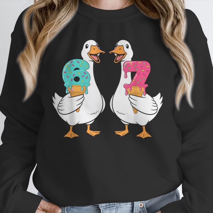 67 Baseball Ice Cream Drip Goose Six Seven Meme Unisex Sweatshirt 67 Baseball Ice Cream Drip Goose Six Seven Meme Unisex Sweatshirt