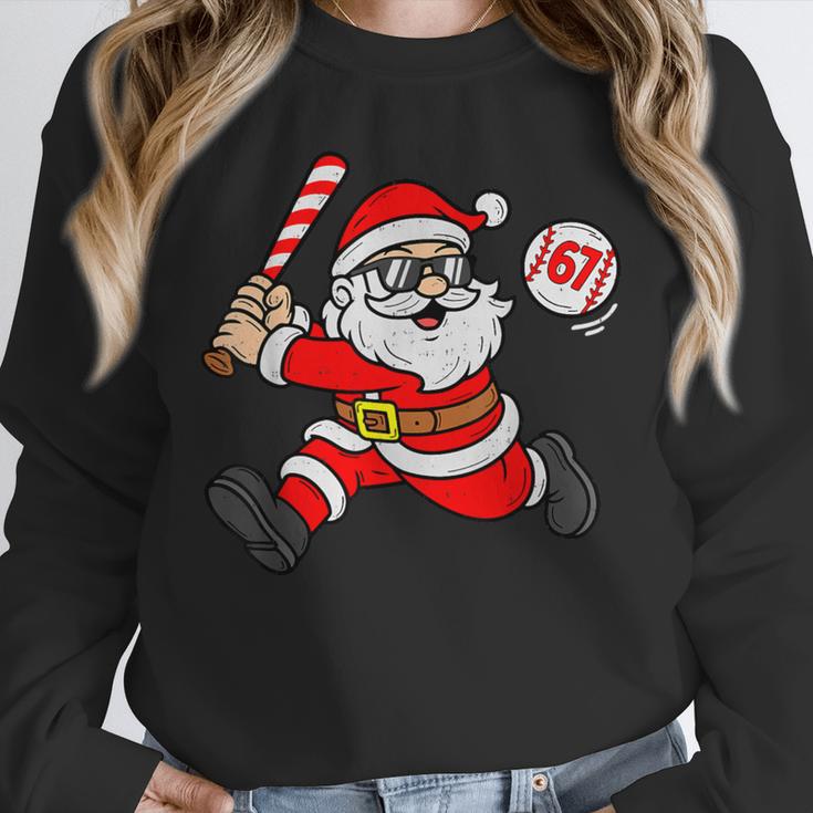 67 Baseball Santa Six Seven Meme Christmas Sport Men Boy Kid Unisex Sweatshirt 67 Baseball Santa Six Seven Meme Christmas Sport Men Boy Kid Unisex Sweatshirt