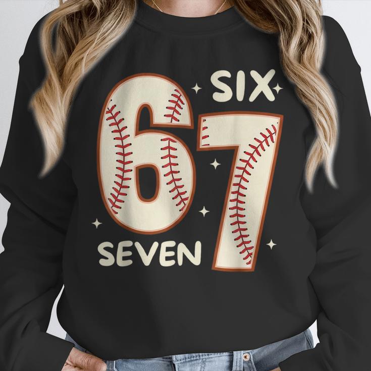 67 Baseball Six Seven 6 7 Meme Kids 67 Teen Boys 6-7 Unisex Sweatshirt 67 Baseball Six Seven 6 7 Meme Kids 67 Teen Boys 6-7 Unisex Sweatshirt