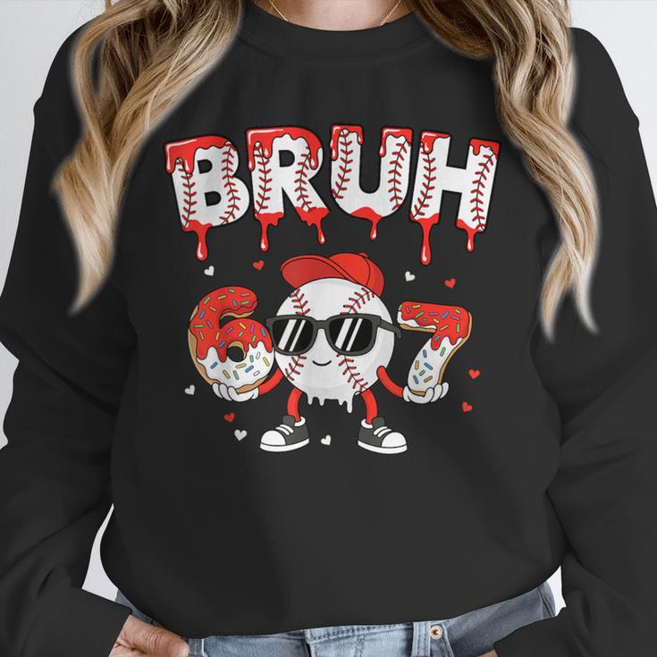 67 Bruh Valentines Baseball Boys Kids Six Seven 6 7 Unisex Sweatshirt 67 Bruh Valentines Baseball Boys Kids Six Seven 6 7 Unisex Sweatshirt