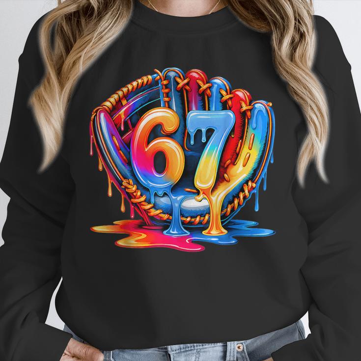 67 Drip Baseball Life Style 101 Apparel Youth Drip Kids Meme Unisex Sweatshirt