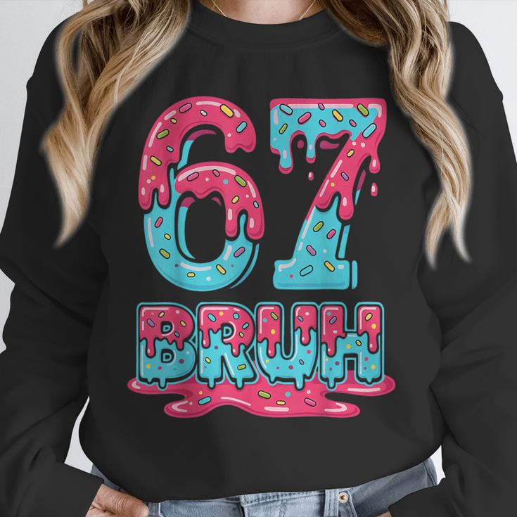 67 Ice Cream Drip Baseball For Men Women Kids Unisex Sweatshirt 67 Ice Cream Drip Baseball For Men Women Kids Unisex Sweatshirt