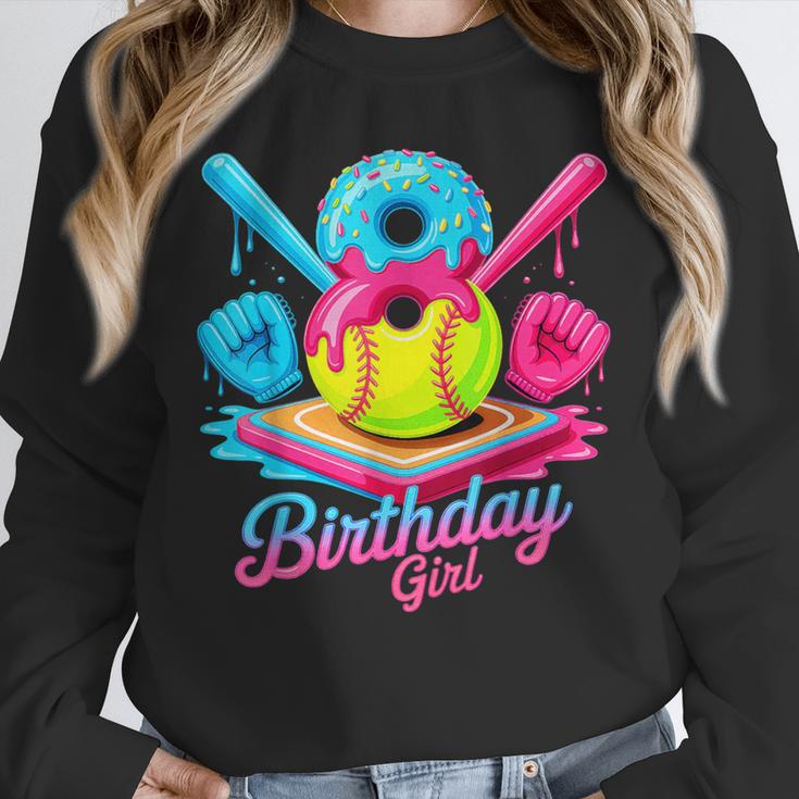 8th Birthday Baseball Ice Cream Drip 8 Years Old Girls B-Day Unisex Sweatshirt 8th Birthday Baseball Ice Cream Drip 8 Years Old Girls B-Day Unisex Sweatshirt