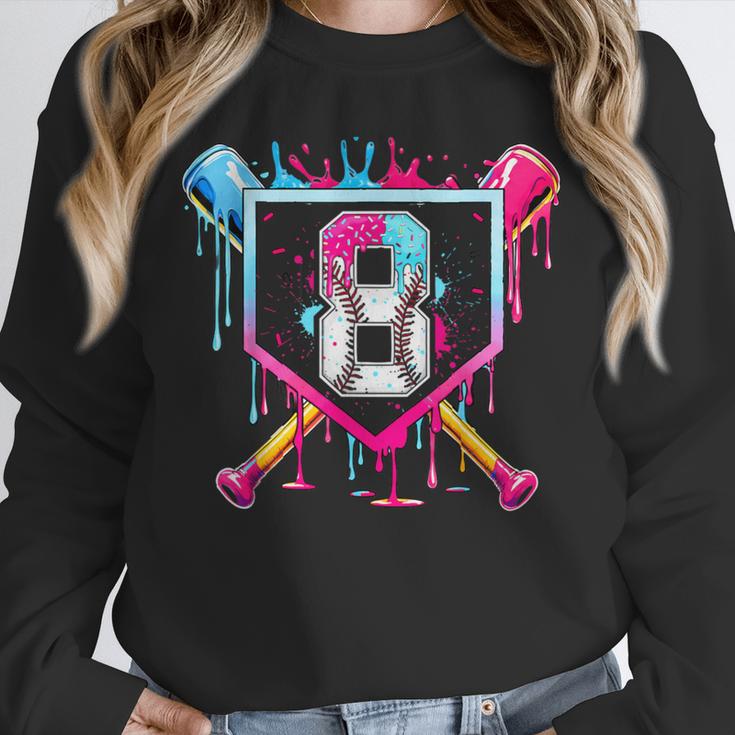 8th Birthday Boys Baseball Ice Cream Drip Boys Baseball Unisex Sweatshirt 8th Birthday Boys Baseball Ice Cream Drip Boys Baseball Unisex Sweatshirt