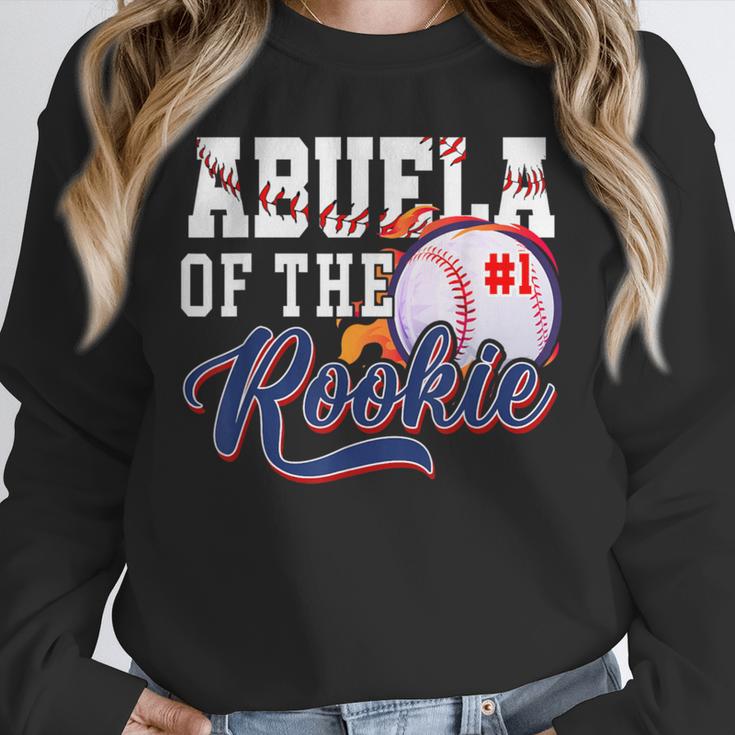 Abuela Rookie Of Year 1st Birthday Baseball Theme Matching Unisex Sweatshirt