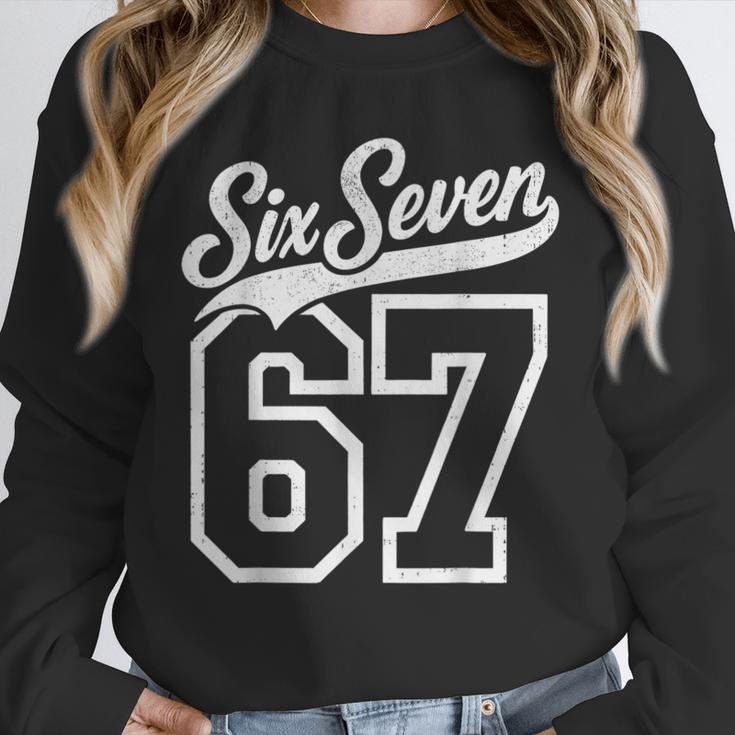 Baseball 6 7 Number 67 Six Seven Meme Boys Youth Kids Unisex Sweatshirt Baseball 6 7 Number 67 Six Seven Meme Boys Youth Kids Unisex Sweatshirt