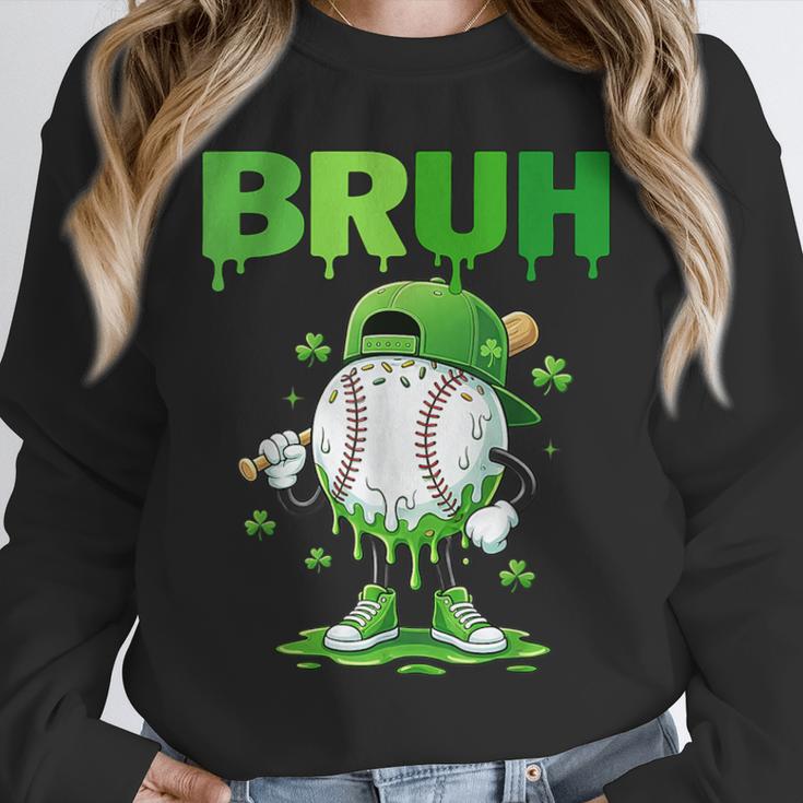 Baseball Bruh Drip Ice Cream Youth Boy St Patricks Day Unisex Sweatshirt Baseball Bruh Drip Ice Cream Youth Boy St Patricks Day Unisex Sweatshirt