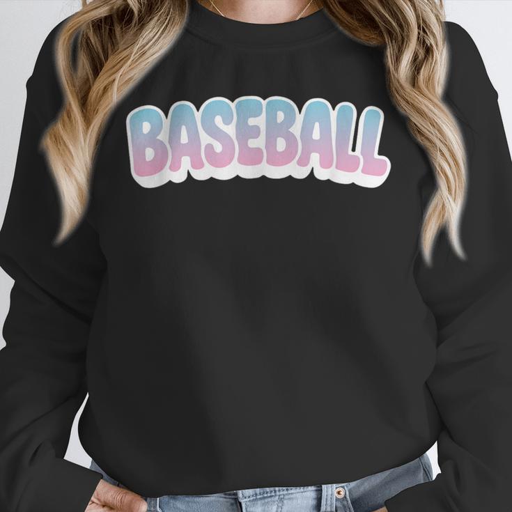 Baseball Bubble Letter Unisex Sweatshirt