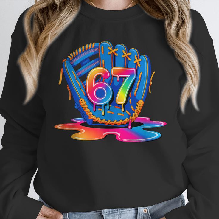 Baseball Drip Ice Cream 67 Lifestyle 101 Unisex Sweatshirt