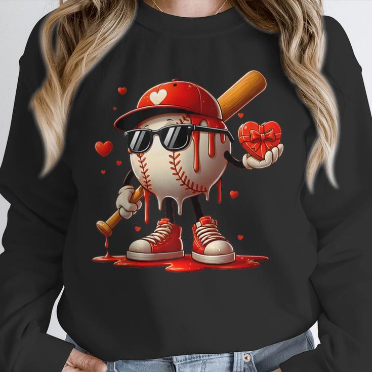 Baseball Drip Ice Cream Apparel Youth Boy Valentine Unisex Sweatshirt Baseball Drip Ice Cream Apparel Youth Boy Valentine Unisex Sweatshirt
