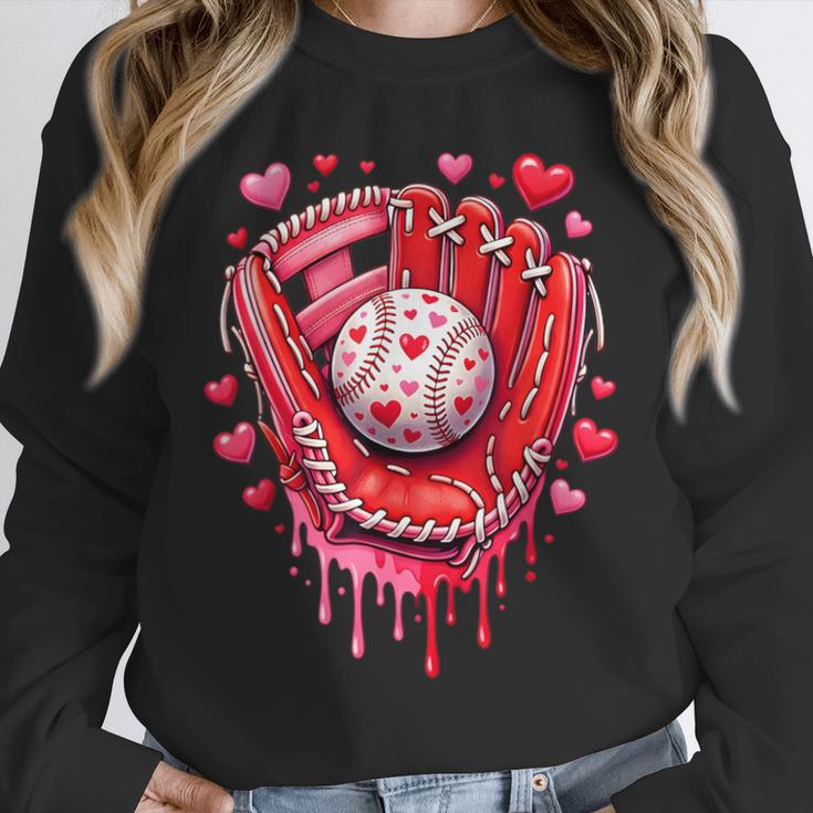 Baseball Drip Ice Cream Sprinkles Valentines Day Baseball Unisex Sweatshirt Baseball Drip Ice Cream Sprinkles Valentines Day Baseball Unisex Sweatshirt