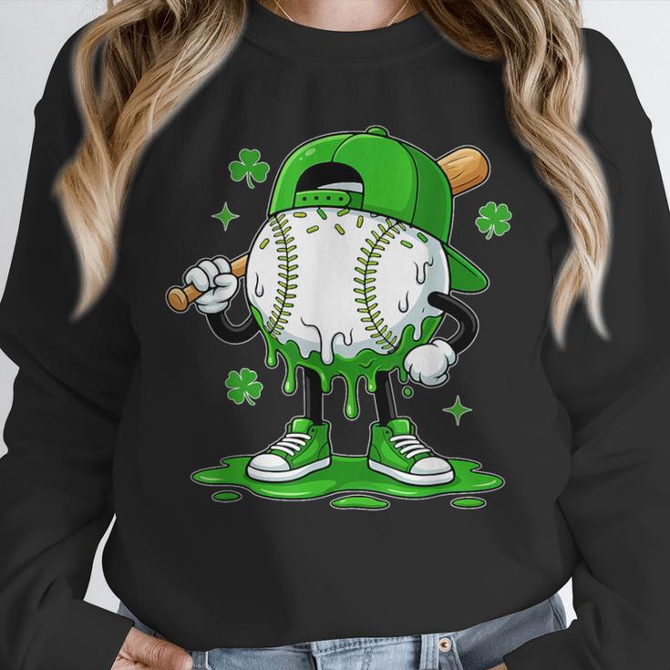 Baseball Drip Icecream Apparel Youth Boy St Patrick's Day Unisex Sweatshirt Baseball Drip Icecream Apparel Youth Boy St Patrick's Day Unisex Sweatshirt