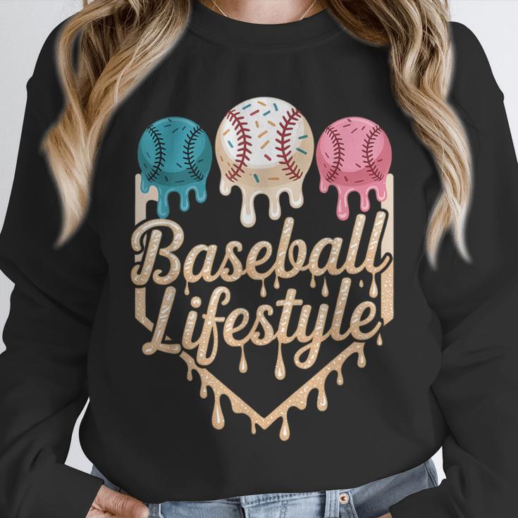 Baseball Drip Icecream Unisex Sweatshirt Baseball Drip Icecream Unisex Sweatshirt