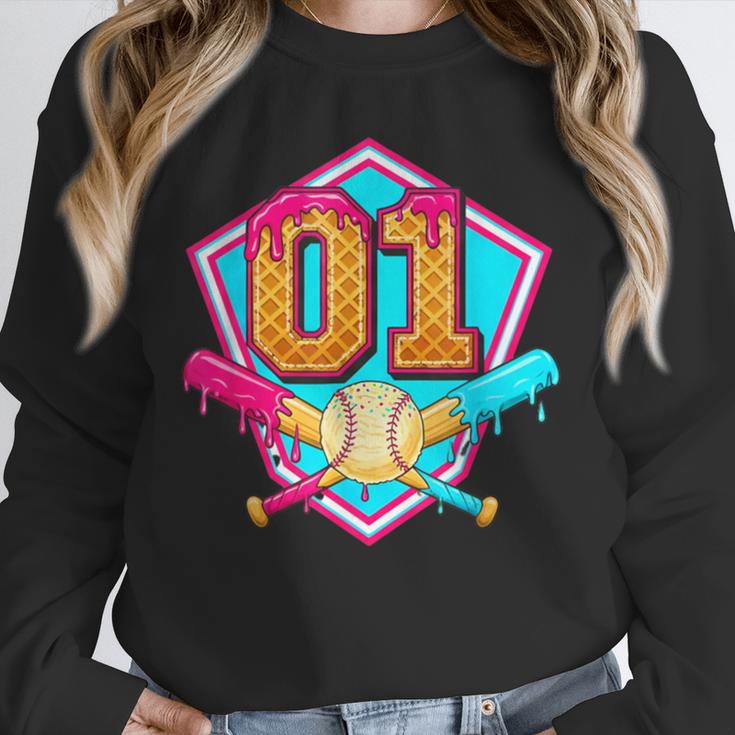 Baseball Drip Jersey Number 1 For Players & 1th Birthday Unisex Sweatshirt Baseball Drip Jersey Number 1 For Players & 1th Birthday Unisex Sweatshirt