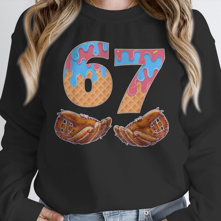 Baseball Drip Number 67 Player Six Seven Meme Unisex Sweatshirt Baseball Drip Number 67 Player Six Seven Meme Unisex Sweatshirt