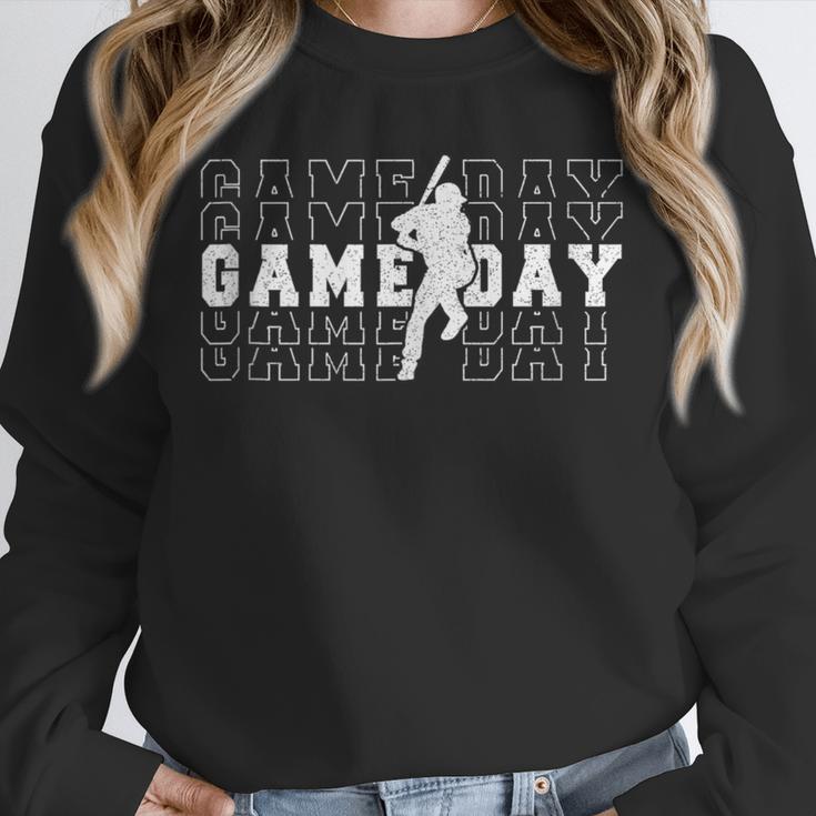Baseball Game Day Team Sport Player Coach Batter Family Fans Unisex Sweatshirt