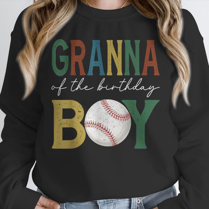 Baseball Granna Of The Birthday Boy Family Matching Unisex Sweatshirt Baseball Granna Of The Birthday Boy Family Matching Unisex Sweatshirt