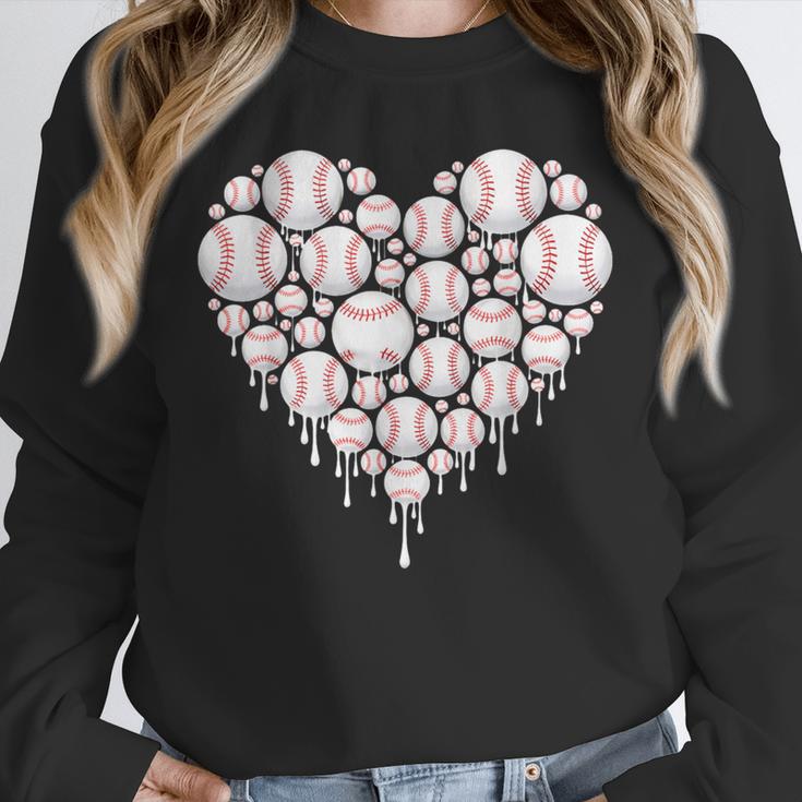 Baseball Heart Drip Valentine's Day Baseball Lover Boys Men Unisex Sweatshirt Baseball Heart Drip Valentine's Day Baseball Lover Boys Men Unisex Sweatshirt