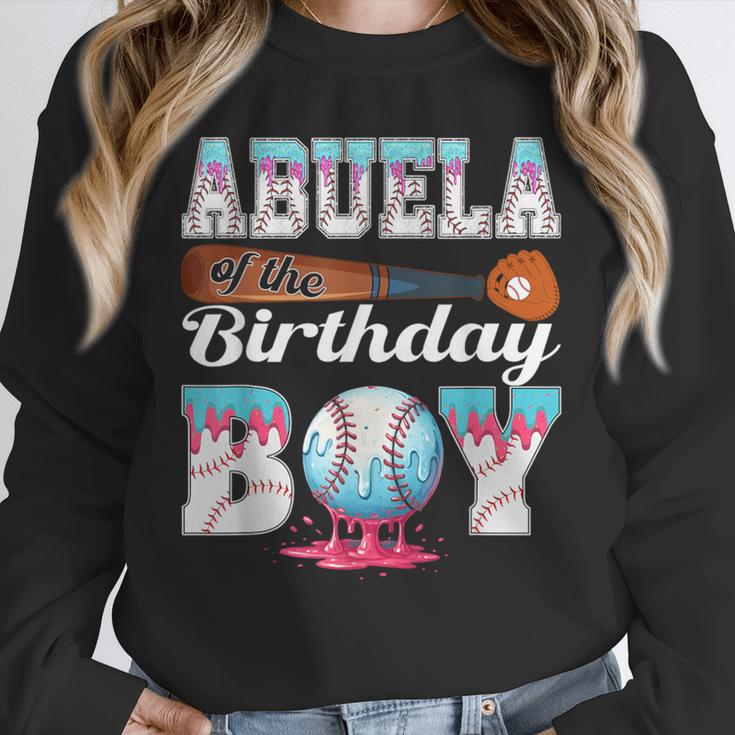 Baseball Ice Cream Drip Abuela Of The Birthday Boy Unisex Sweatshirt