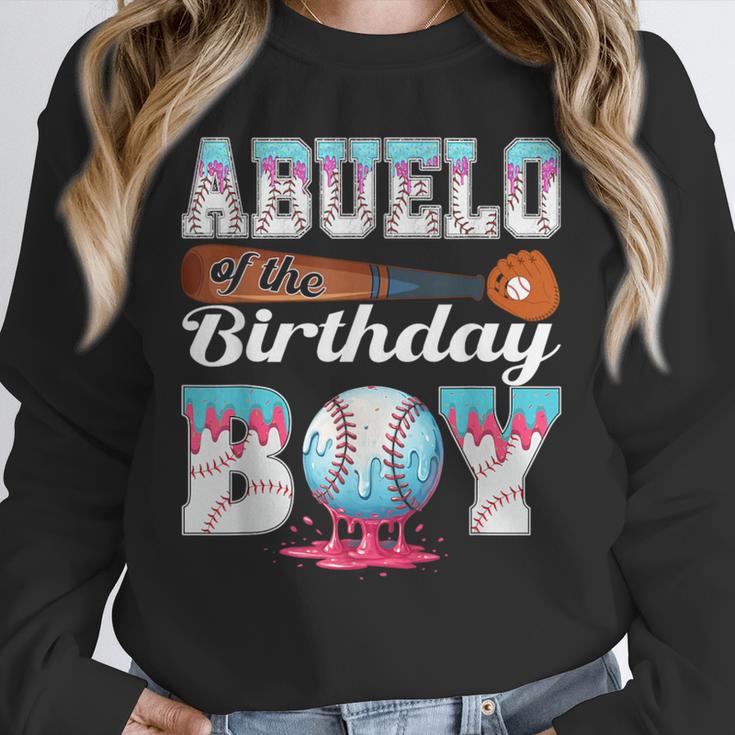 Baseball Ice Cream Drip Abuelo Of The Birthday Boy Unisex Sweatshirt
