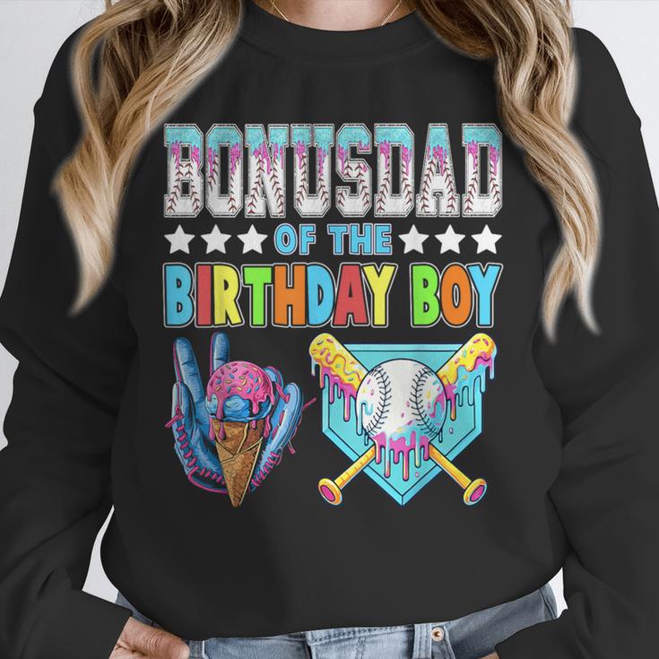 Baseball Ice Cream Drip Bonus Dad Of The Birthday Boy Unisex Sweatshirt Baseball Ice Cream Drip Bonus Dad Of The Birthday Boy Unisex Sweatshirt