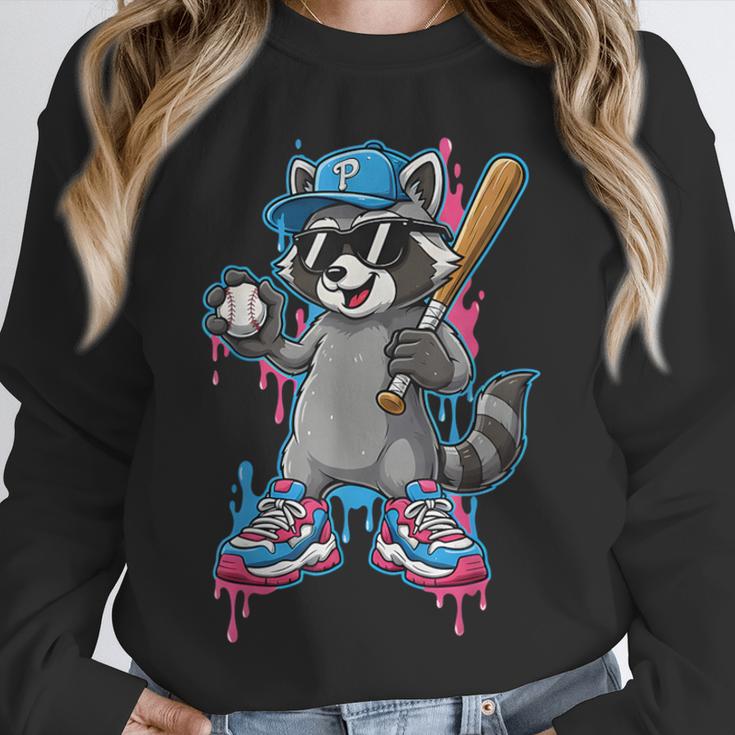 Baseball Ice Cream Drip For Boys And Girls Batter Game Day Unisex Sweatshirt Baseball Ice Cream Drip For Boys And Girls Batter Game Day Unisex Sweatshirt