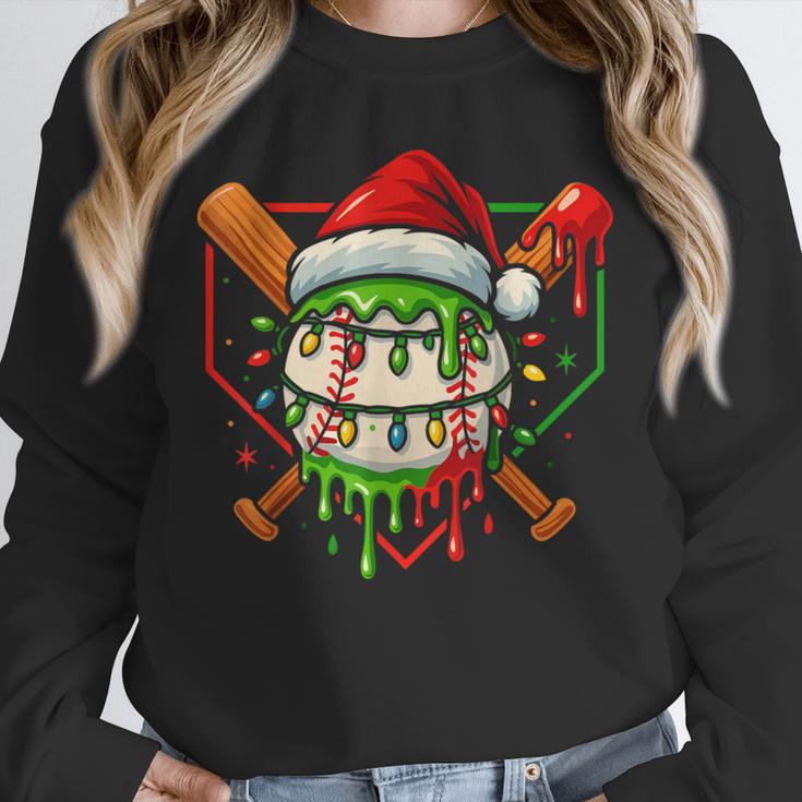Baseball Lifestyle Apparel Youth Christmas Baseball Drip Unisex Sweatshirt Baseball Lifestyle Apparel Youth Christmas Baseball Drip Unisex Sweatshirt