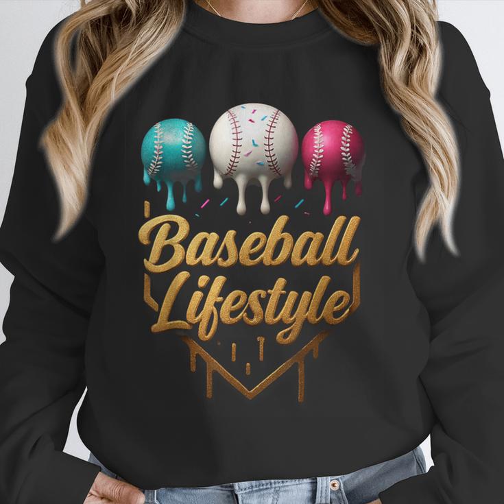 Baseball Lifestyle Drip Unisex Sweatshirt