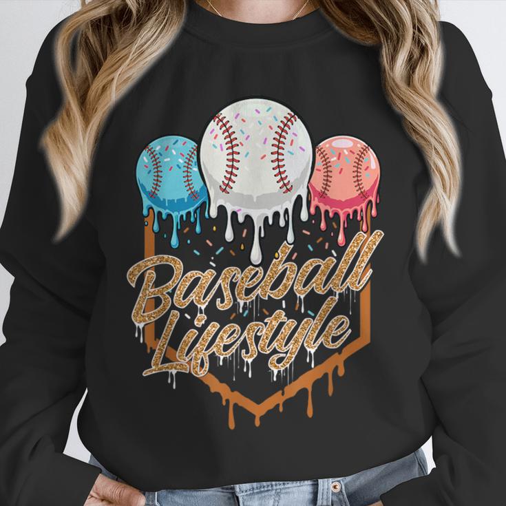 Baseball Lifestyle Baseball Lover Player Baseballer Unisex Sweatshirt