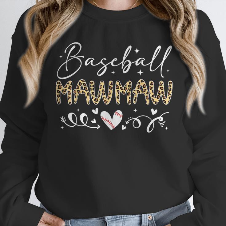 Baseball Mawmaw Leopard Baseball Heart Unisex Sweatshirt Baseball Mawmaw Leopard Baseball Heart Unisex Sweatshirt