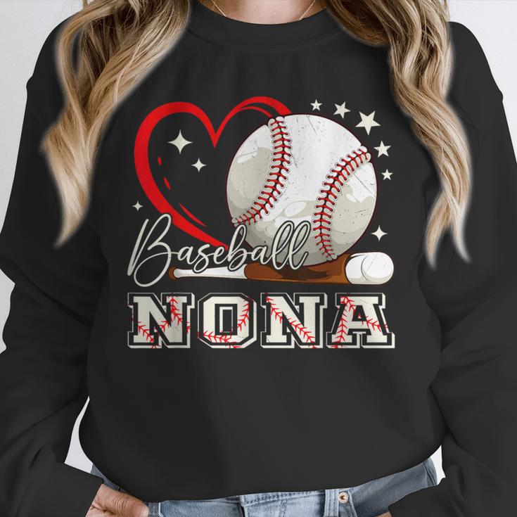Baseball Nona Family Matching Cute Baseball Lover Unisex Sweatshirt