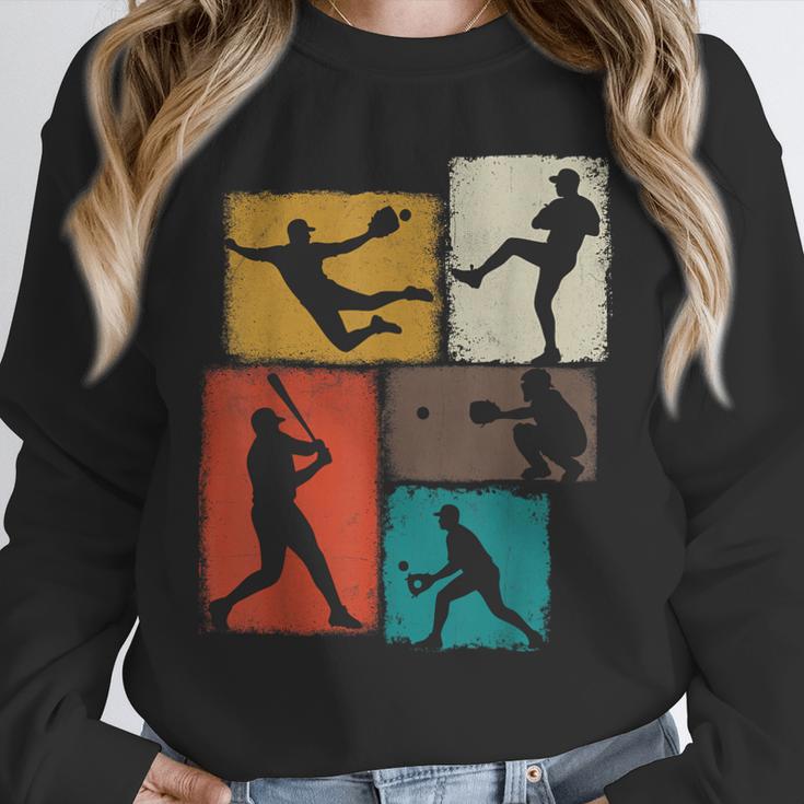 Baseball Player Collage Men Kids Coach Youth Boys Unisex Sweatshirt Baseball Player Collage Men Kids Coach Youth Boys Unisex Sweatshirt