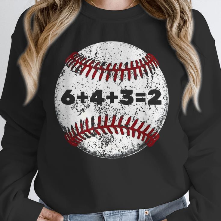 Baseball Red Stitches Sport Graphic 6432 Unisex Sweatshirt Baseball Red Stitches Sport Graphic 6432 Unisex Sweatshirt