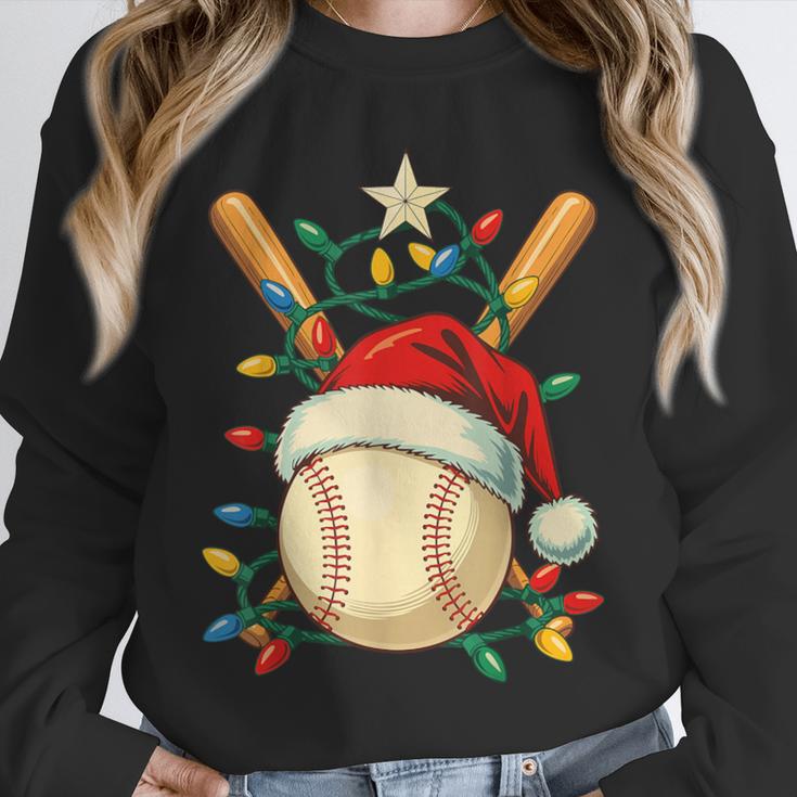 Baseball Santa Christmas Ball Baseball Lover Player Boys Unisex Sweatshirt Baseball Santa Christmas Ball Baseball Lover Player Boys Unisex Sweatshirt