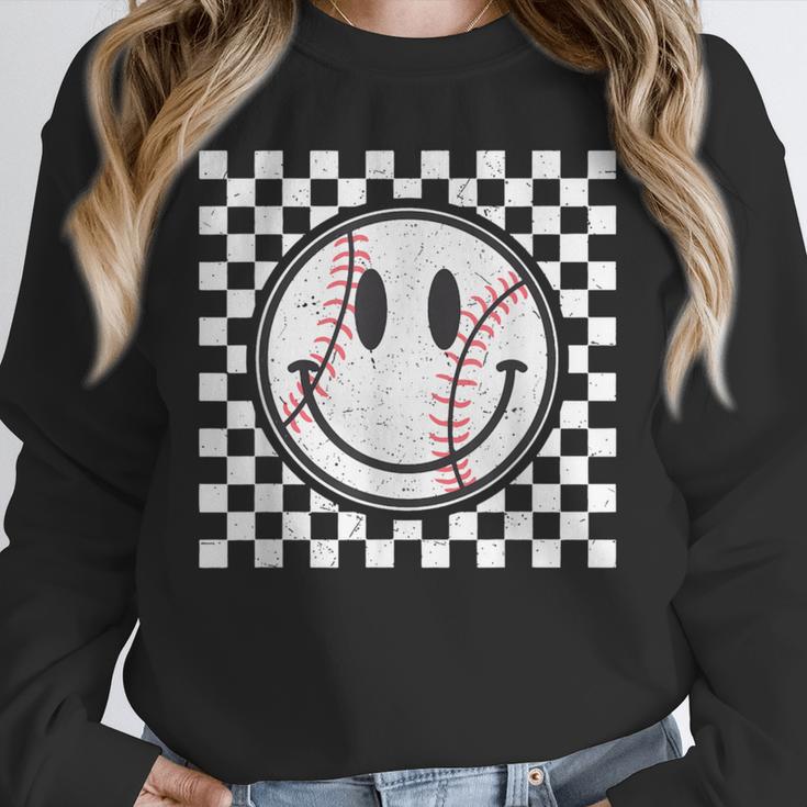 Baseball Season Happy Game Day Trendy Sports Vintage Unisex Sweatshirt