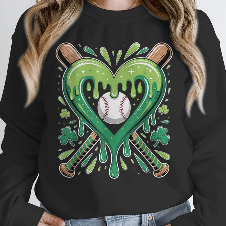 Baseball St Patricks Day Boys Girls Men Women Shamrock Green Unisex Sweatshirt Baseball St Patricks Day Boys Girls Men Women Shamrock Green Unisex Sweatshirt