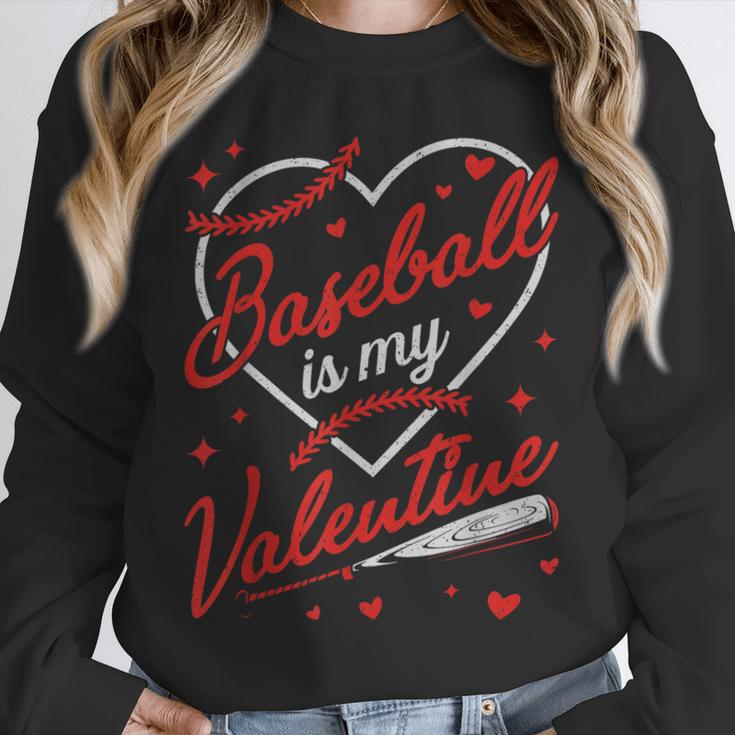 Baseball Is My Valentine Coach Player Lovers Cool Sport Love Unisex Sweatshirt Baseball Is My Valentine Coach Player Lovers Cool Sport Love Unisex Sweatshirt