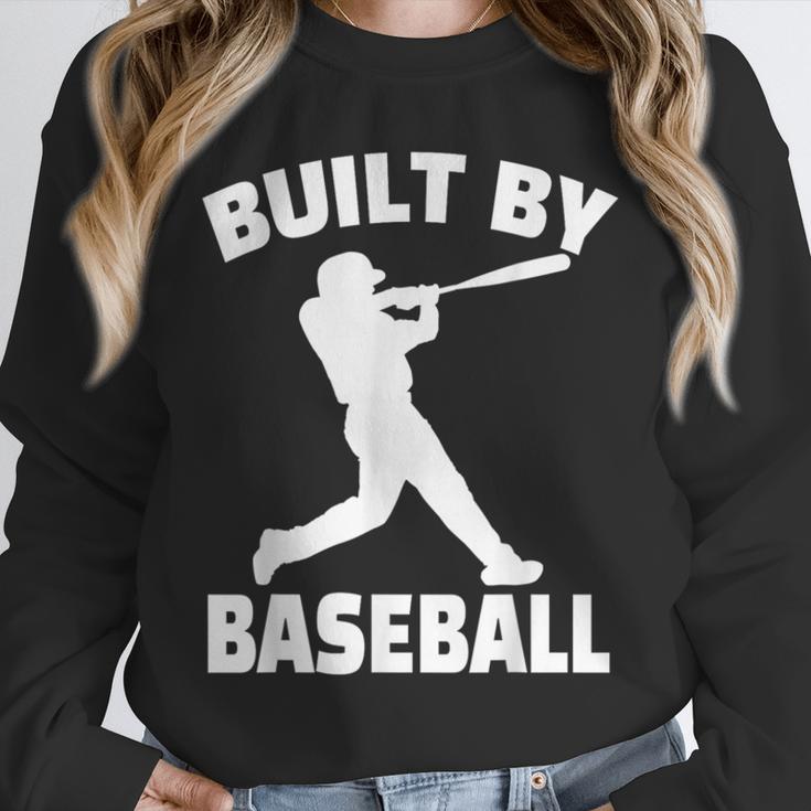 Built By Baseball Baseball For Men Women Boys Players Unisex Sweatshirt