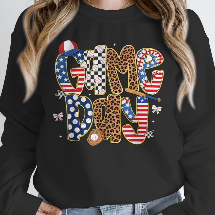 Checkered Leopard Game Day Baseball Men Women Kids Unisex Sweatshirt Checkered Leopard Game Day Baseball Men Women Kids Unisex Sweatshirt