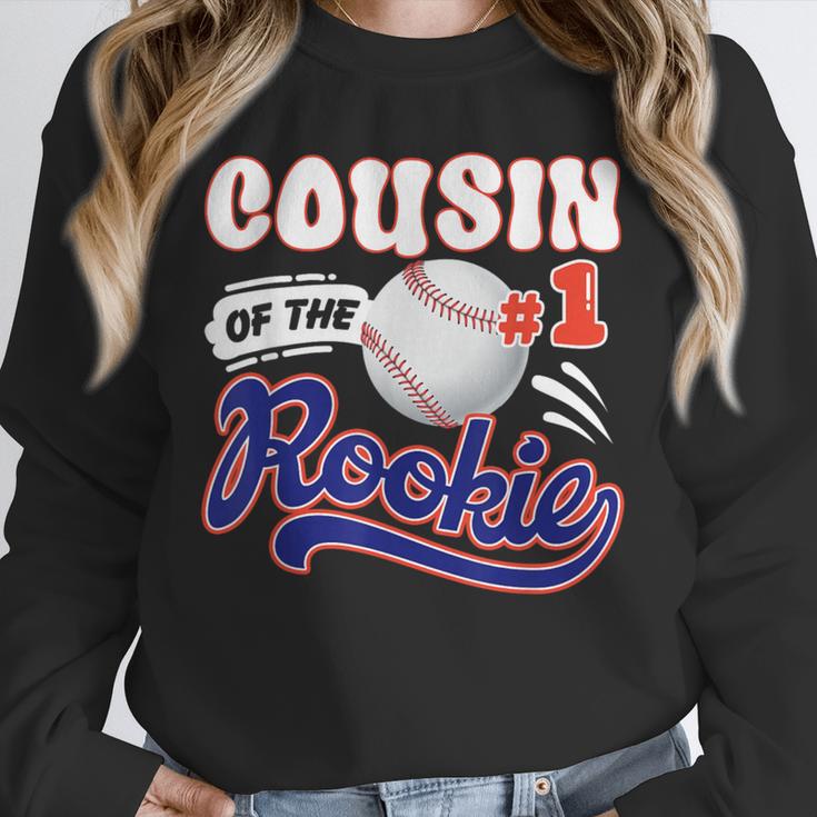 Cousin Rookie Of Year 1st Birthday Baseball Theme Matching Unisex Sweatshirt Cousin Rookie Of Year 1st Birthday Baseball Theme Matching Unisex Sweatshirt