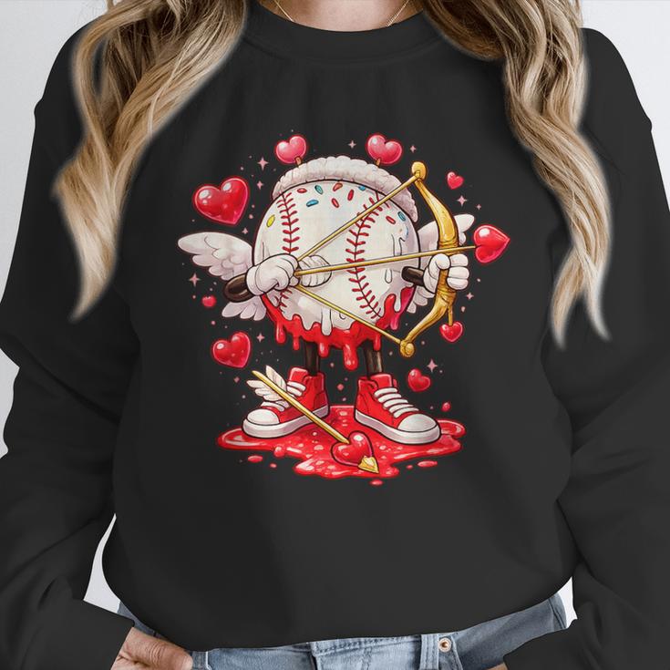 Cupid Baseball Drip Icecream Apparel Youth Boy Valentine Unisex Sweatshirt Cupid Baseball Drip Icecream Apparel Youth Boy Valentine Unisex Sweatshirt