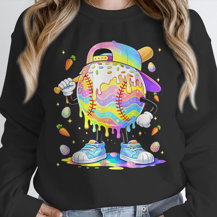 Cute Easter Baseball Ice Cream Boys Girls Kids Unisex Sweatshirt