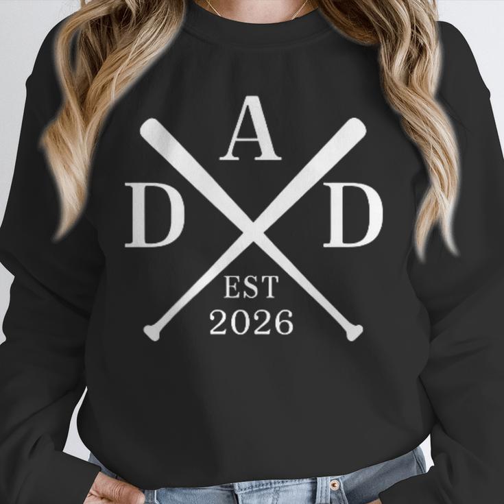 Dad Est 2026 Father Loading New Dad Baseball Pocket Unisex Sweatshirt