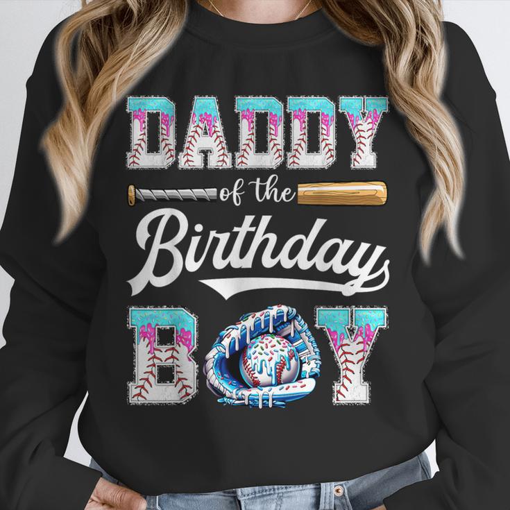 Daddy Of The Birthday Boy Baseball Ice Cream Drip Matching Unisex Sweatshirt Daddy Of The Birthday Boy Baseball Ice Cream Drip Matching Unisex Sweatshirt