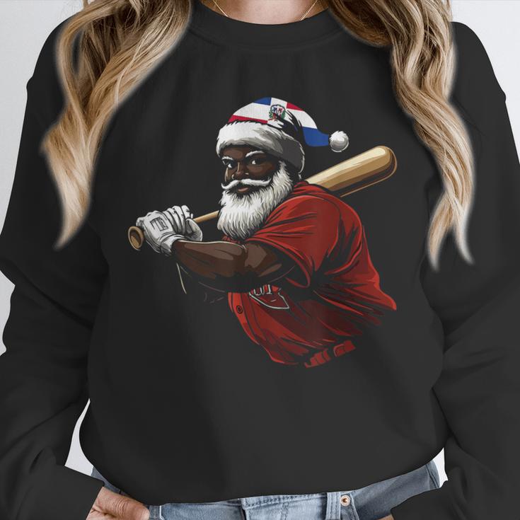 Dominican Republic Santa Christmas Baseball Beisbol Unisex Sweatshirt Dominican Republic Santa Christmas Baseball Beisbol Unisex Sweatshirt