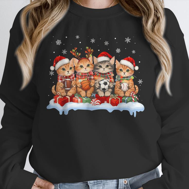 Football Baseball Basketball Player Sport Christmas Unisex Sweatshirt