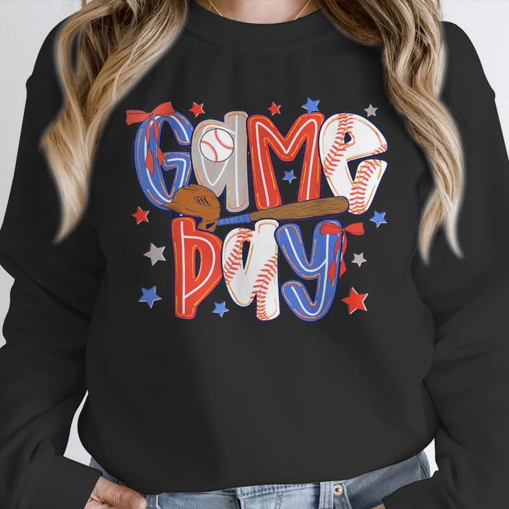 Game Day Baseball Lover Field Day Men Women Kid Unisex Sweatshirt