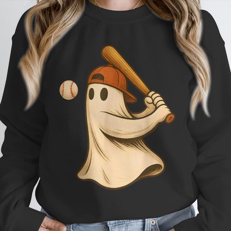 Ghost Baseball Halloween Costume Men Boys Kids Unisex Sweatshirt Ghost Baseball Halloween Costume Men Boys Kids Unisex Sweatshirt